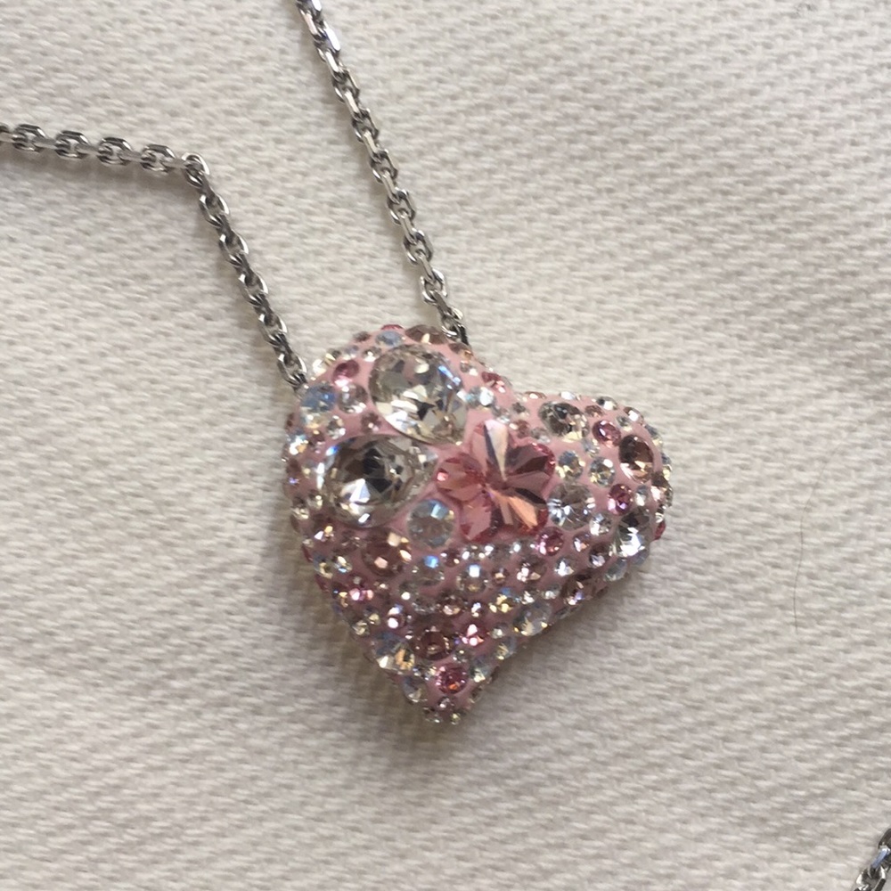 Swarovski heart necklace